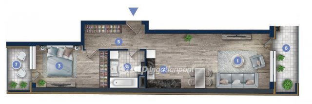 Eladó téglalakás, Budapesten, XIII. kerületben 88.12 M Ft