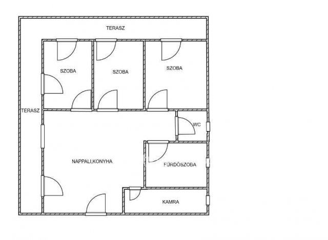 Eladó téglalakás, Újhartyánon 94 M Ft, 3 szobás