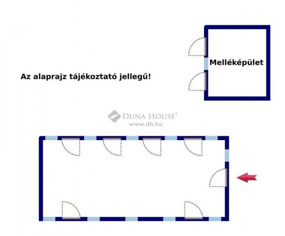 Eladó sorház, Kecskeméten 50 M Ft, 1 szobás