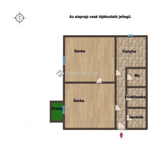 Eladó panellakás, Budapesten, IV. kerületben 73.9 M Ft, 2 szobás