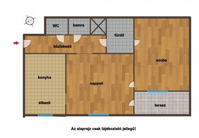 Eladó téglalakás, Budapesten, XIV. kerületben 72.9 M Ft
