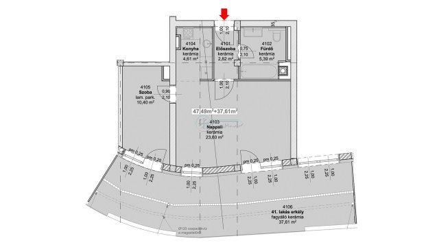 Eladó téglalakás, Szegeden 91 M Ft, 2 szobás