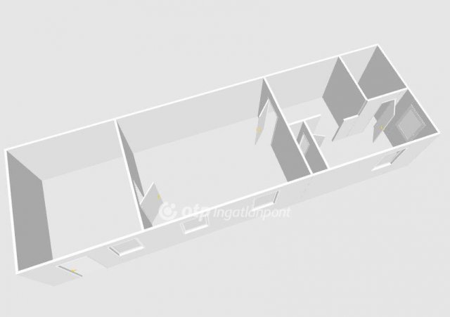 Eladó téglalakás, Egerben 48.9 M Ft, 2 szobás