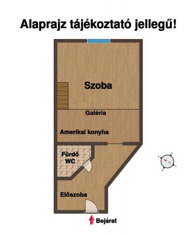 Eladó téglalakás, Budapesten, VII. kerületben 55.9 M Ft