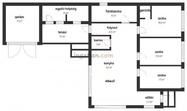 Eladó családi ház, Őrhalmon 33 M Ft, 3 szobás