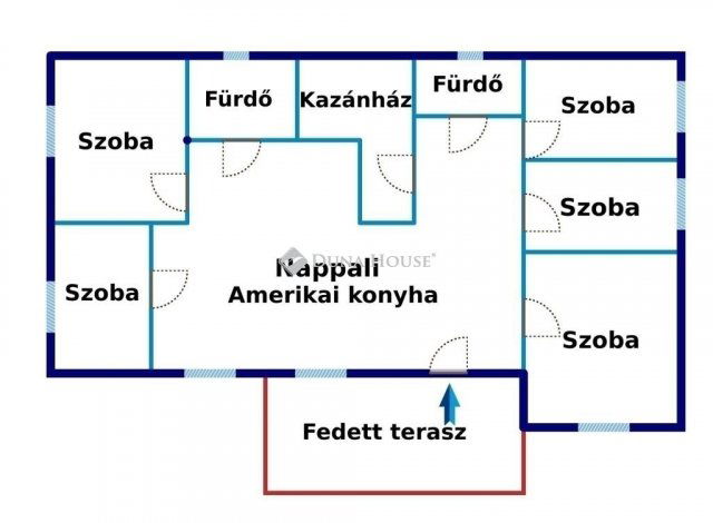 Eladó családi ház, Gyálon 84 M Ft, 6 szobás