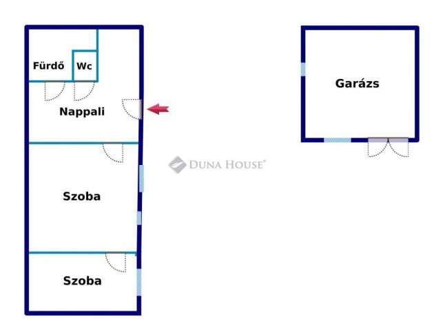 Eladó családi ház, Kecskeméten 33.5 M Ft, 3 szobás