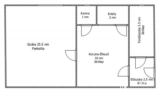 Eladó téglalakás, Salgótarjánban 10.9 M Ft, 1 szobás