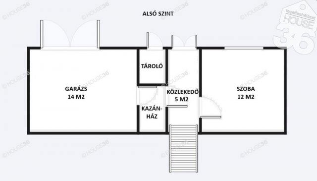Eladó családi ház, Szedresen 44 M Ft, 5 szobás