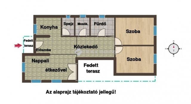Eladó családi ház, Sülysápon 79.9 M Ft, 3 szobás