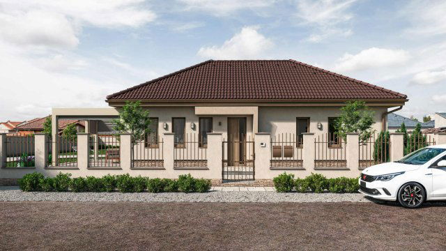 Eladó családi ház, Baján 114 M Ft, 3 szobás