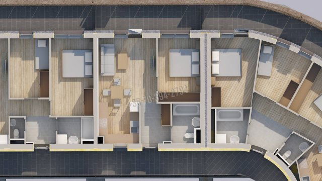 Eladó téglalakás, Oroszlányban, Bokodi úton 39.9 M Ft, 2 szobás