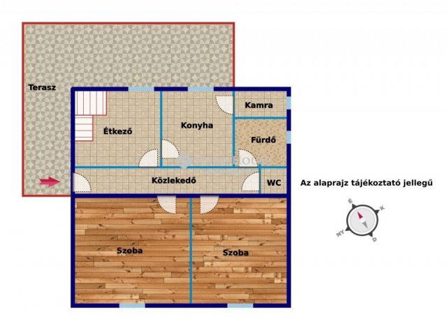 Eladó családi ház, Budapesten, XV. kerületben 110 M Ft, 6 szobás