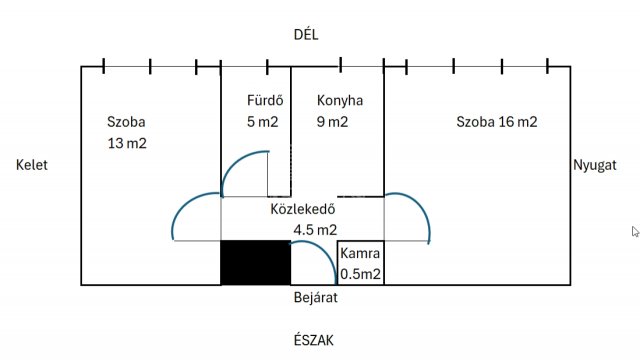 Eladó téglalakás, Veszprémben 49.9 M Ft, 2 szobás