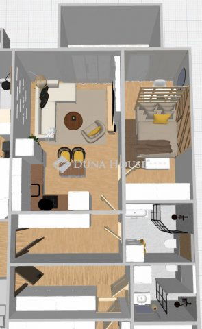 Eladó téglalakás, Nyíregyházán 46.46 M Ft, 2 szobás