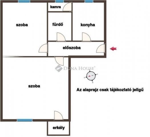 Eladó téglalakás, Szigetszentmiklóson 52.9 M Ft, 2 szobás