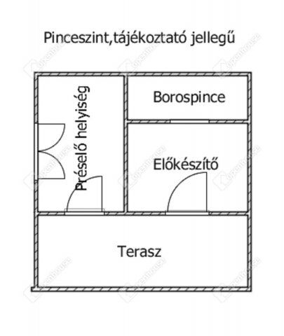 Eladó nyaraló, Nagykapornakon 9.9 M Ft, 1 szobás
