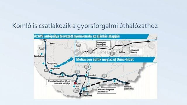 Eladó ipari ingatlan, Komlón 250 M Ft / költözzbe.hu