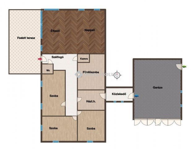Eladó családi ház, Bagodon 118 M Ft, 4 szobás