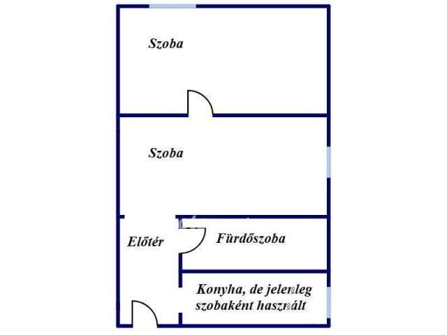 Eladó téglalakás, Pécsett 23.8 M Ft, 2 szobás