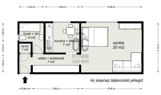 Eladó téglalakás, Budapesten, XXI. kerületben 43.9 M Ft