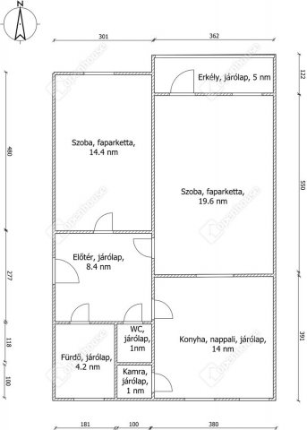 Eladó téglalakás, Ajkán 41.9 M Ft, 3 szobás