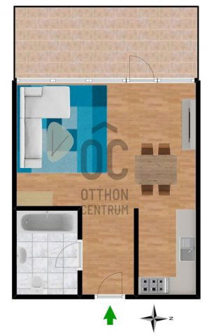 Kiadó téglalakás, albérlet, XI. kerületben, Nádorliget utcában