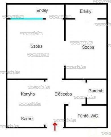 Eladó panellakás, Budapesten, III. kerületben 58.9 M Ft, 2 szobás