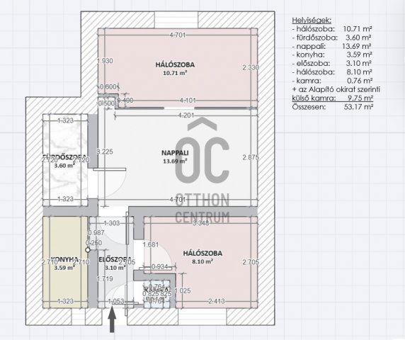 Eladó családi ház, Nagykőrösön 26.9 M Ft, 3 szobás