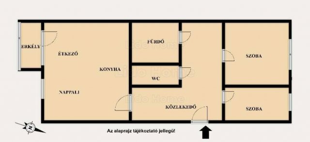 Eladó panellakás, Veszprémben 62.8 M Ft, 2+1 szobás