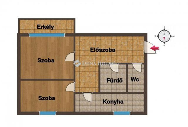 Eladó panellakás, Pécsett 39.99 M Ft, 2 szobás