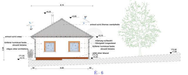 Eladó családi ház, Valkón 59.9 M Ft, 4 szobás