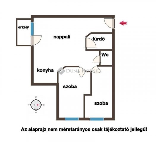 Eladó téglalakás, Budapesten, IV. kerületben 96.9 M Ft, 3 szobás