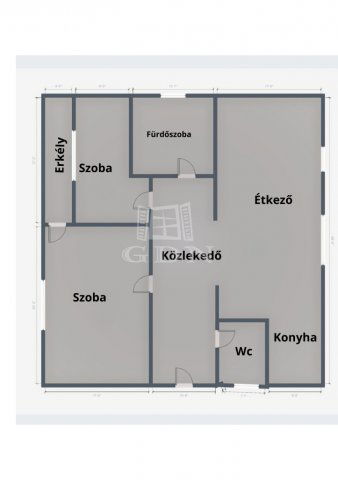 Eladó téglalakás, Mélykúton 23 M Ft, 1+1 szobás