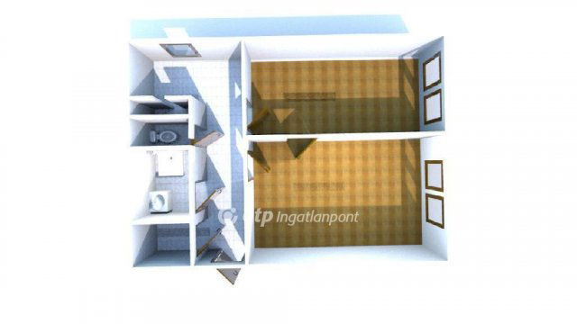 Eladó panellakás, Budapesten, III. kerületben 62.9 M Ft, 2 szobás