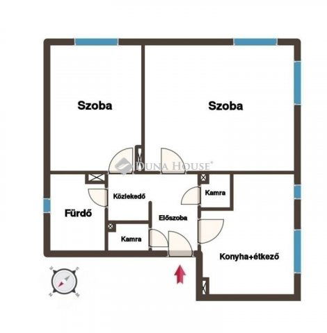 Eladó téglalakás, Budapesten, XX. kerületben 63.9 M Ft, 2 szobás