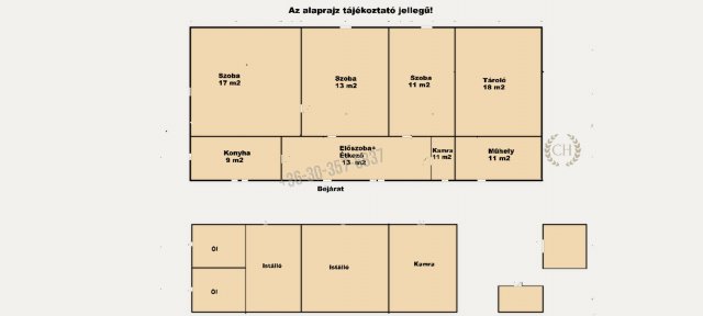 Eladó mezogazdasagi ingatlan, Balástyán 32.9 M Ft, 3 szobás