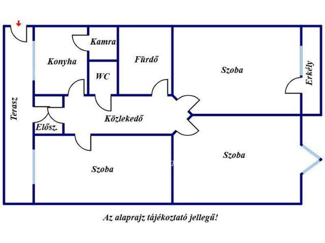 Eladó téglalakás, Szegeden 74.9 M Ft, 3 szobás