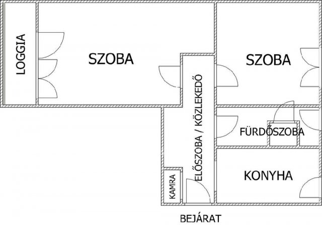 Kiadó téglalakás, albérlet, Egerben 190 E Ft / hó, 2 szobás