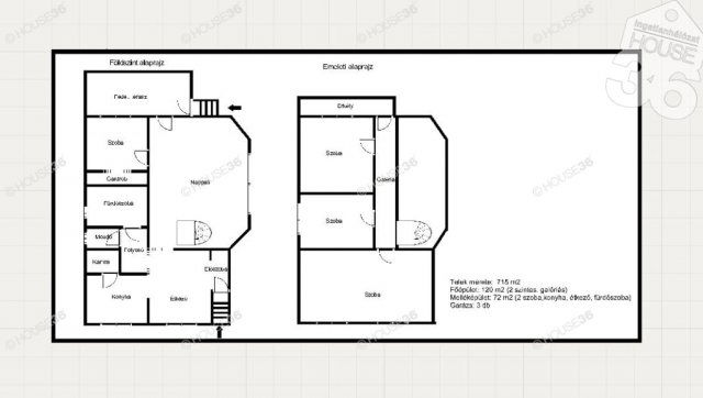 Eladó családi ház, Kecskeméten 129.9 M Ft, 7 szobás