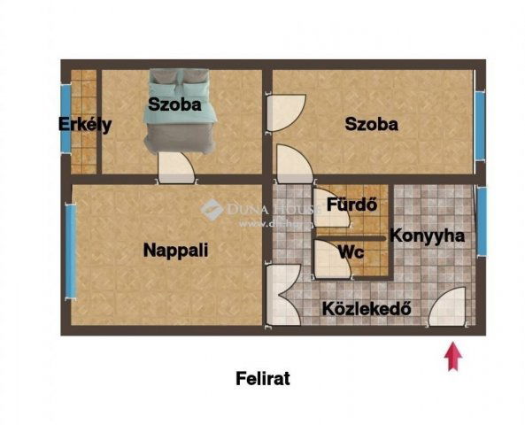 Eladó panellakás, Budapesten, IX. kerületben 86.9 M Ft, 3 szobás