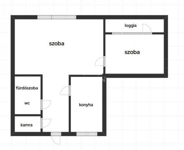 Eladó téglalakás, Kecskeméten 43.9 M Ft, 2 szobás