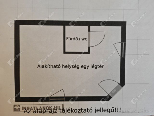 Eladó családi ház, Üllőn 22 M Ft, 1 szobás