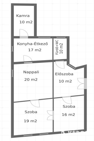 Eladó családi ház, Hódmezővásárhelyen 54.7 M Ft, 3 szobás