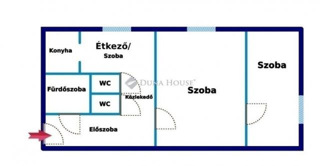 Eladó téglalakás, Budapesten, XIII. kerületben 81.8 M Ft