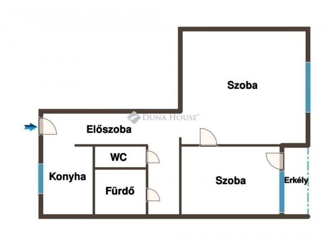 Eladó panellakás, Budapesten, X. kerületben 58.5 M Ft, 2 szobás