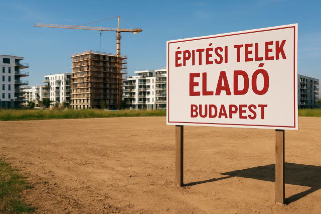 Eladó telek, Budapesten, XV. kerületben 82 M Ft