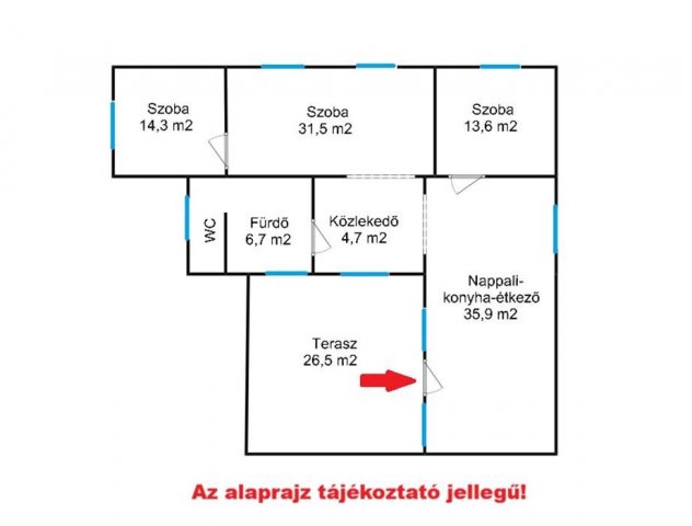 Eladó családi ház, Kiskunlacházán 47.9 M Ft, 3 szobás
