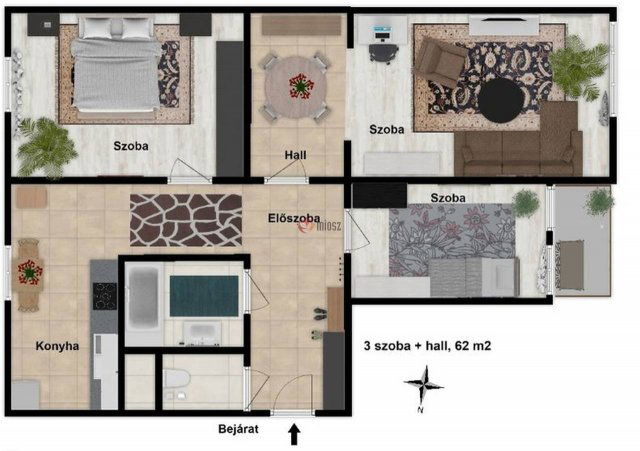 Kiadó panellakás, albérlet, Székesfehérvárott 210 E Ft / hó