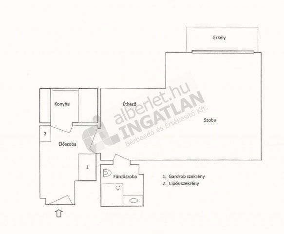 Kiadó téglalakás, albérlet, VII. kerületben, Madách Imre téren
